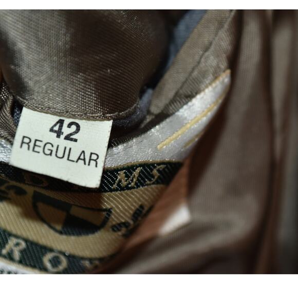 Adams Row Blazer Men's 42 Regular USA Made Double Breasted READ FOR MEASUREMENTS - Picture 9 of 13